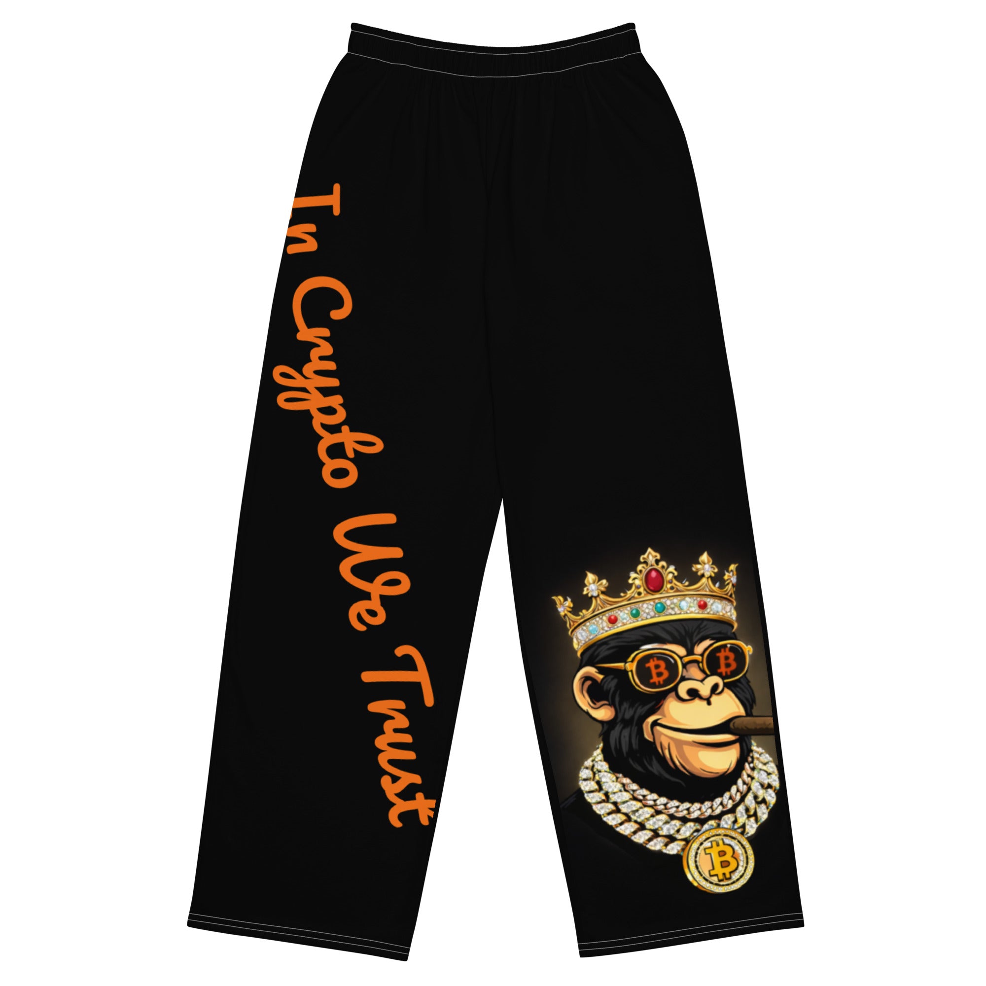 All-over print unisex wide-leg pants – Echo23