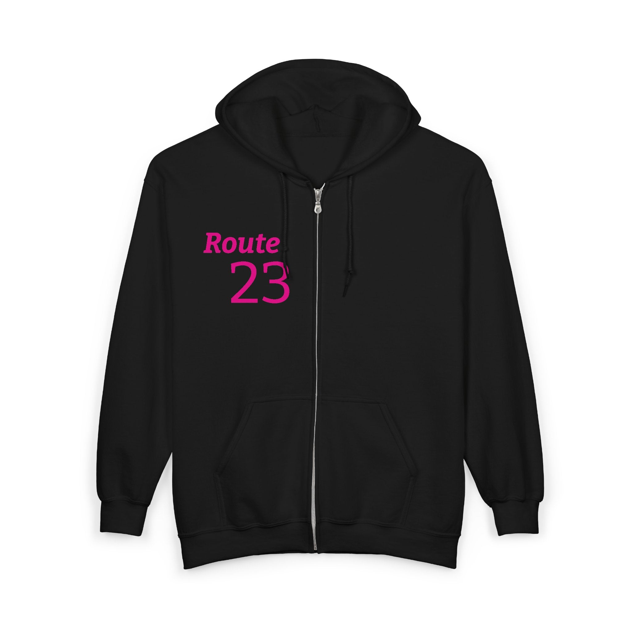 Born to Slay Full-Zip Hoodie – Route 23 Graphic Zip-Up