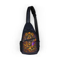 Ember Cat Chest Bag — Glow Graphic Sling Bag