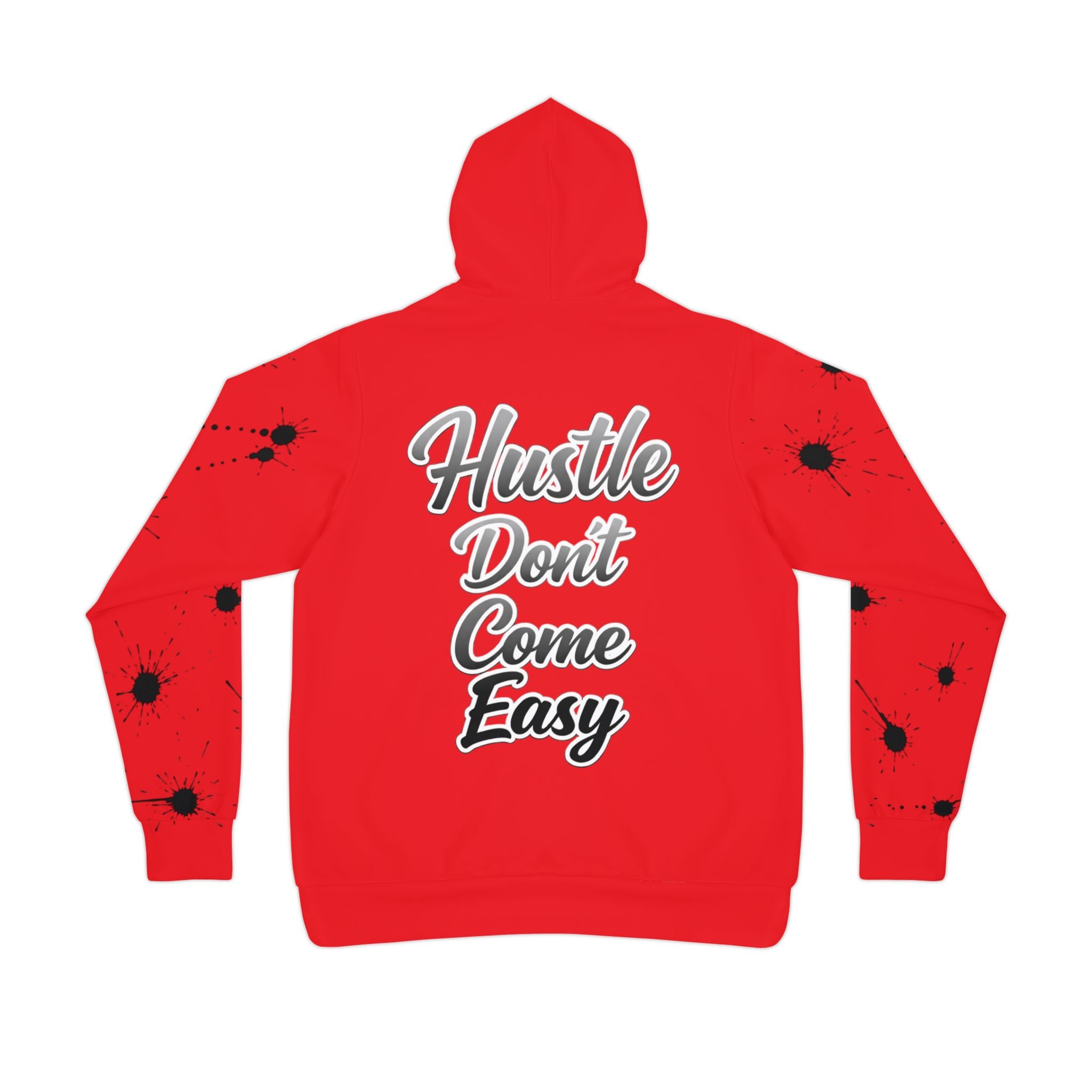 Hustle Don't Come Easy Athletic Hoodie — Motivational Pullover for Gym & Streetwear