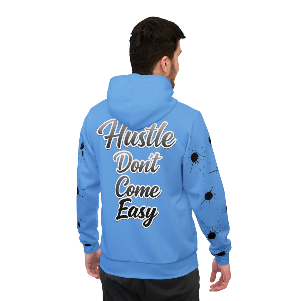 Hustle Don't Come Easy Athletic Hoodie — Motivational Pullover for Gym & Streetwear