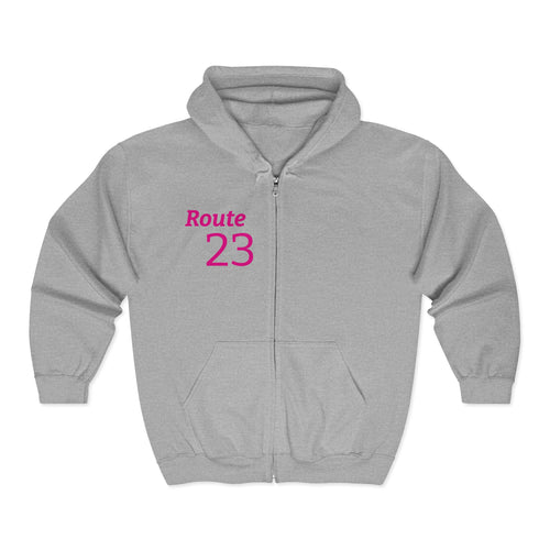 Born to Slay Full-Zip Hoodie – Route 23 Graphic Zip-Up