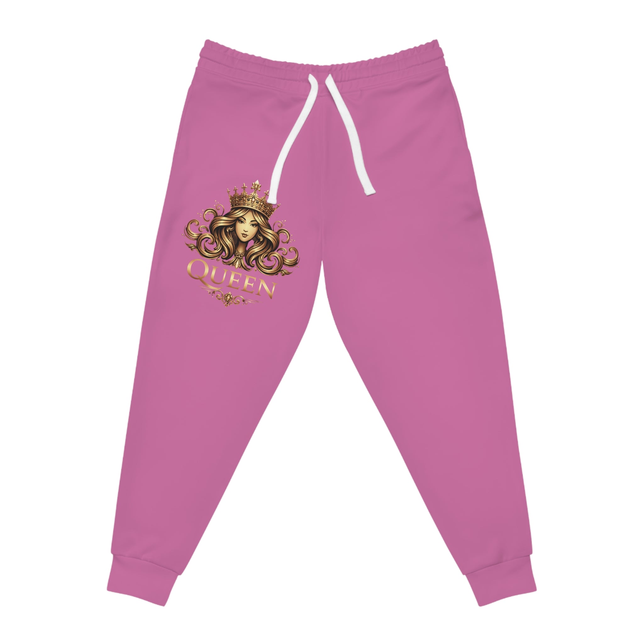 Queen Graphic Joggers — Personalized 'Echo23' Pink Athletic Sweatpants