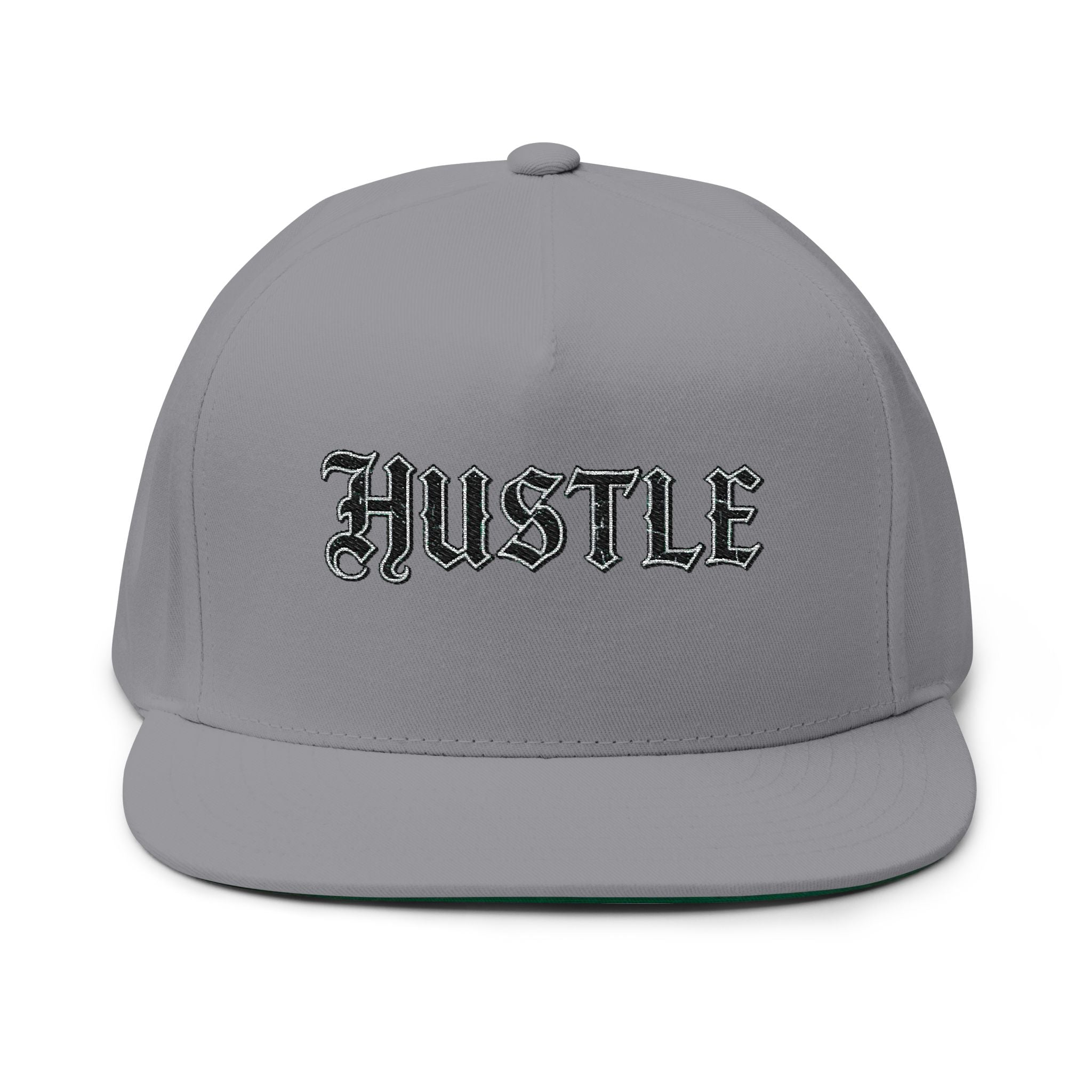 Flat Bill Cap (Embroidery)