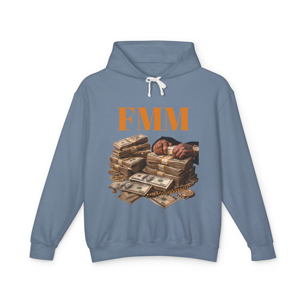 FMM Cash Pile Hoodie — Fearless Money Moves Graphic Hooded Sweatshirt