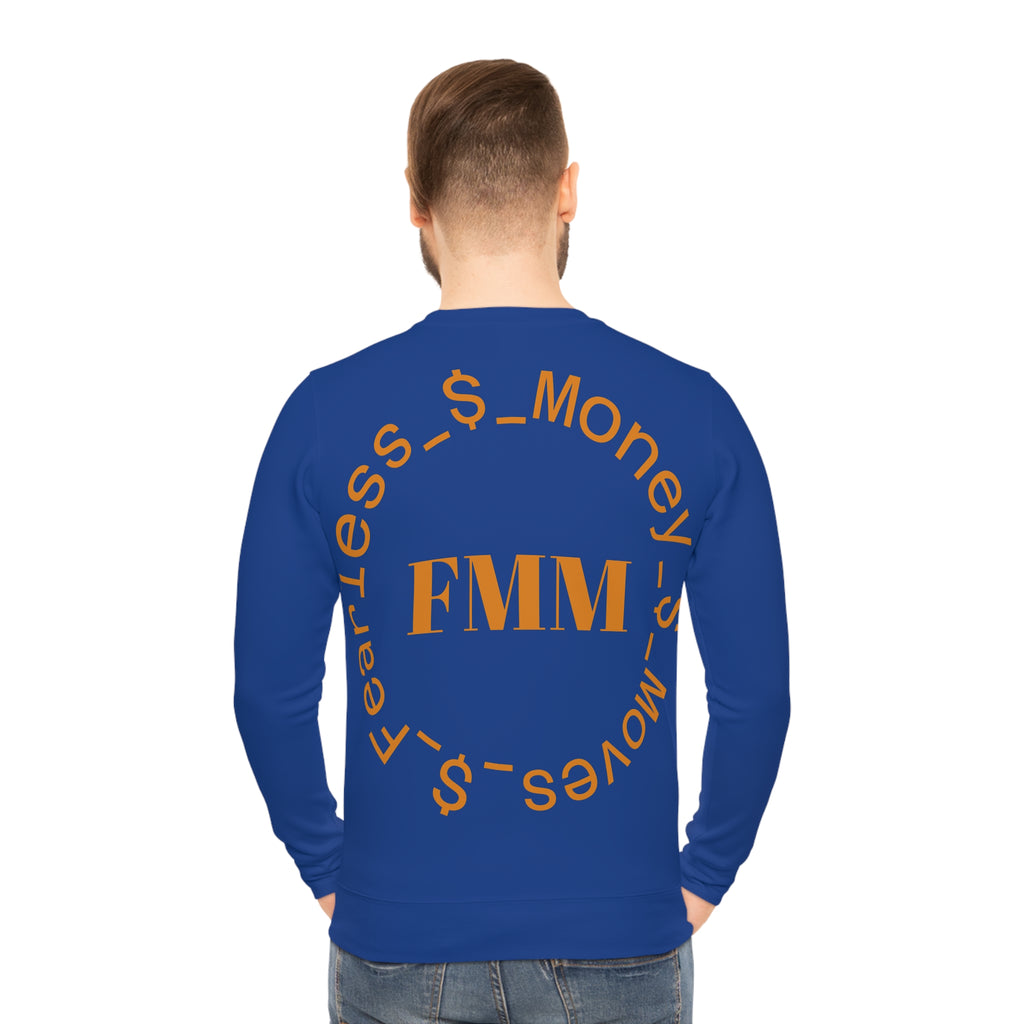 Skull & Serpent Lightweight Sweatshirt — Vibrant Day of the Dead Style