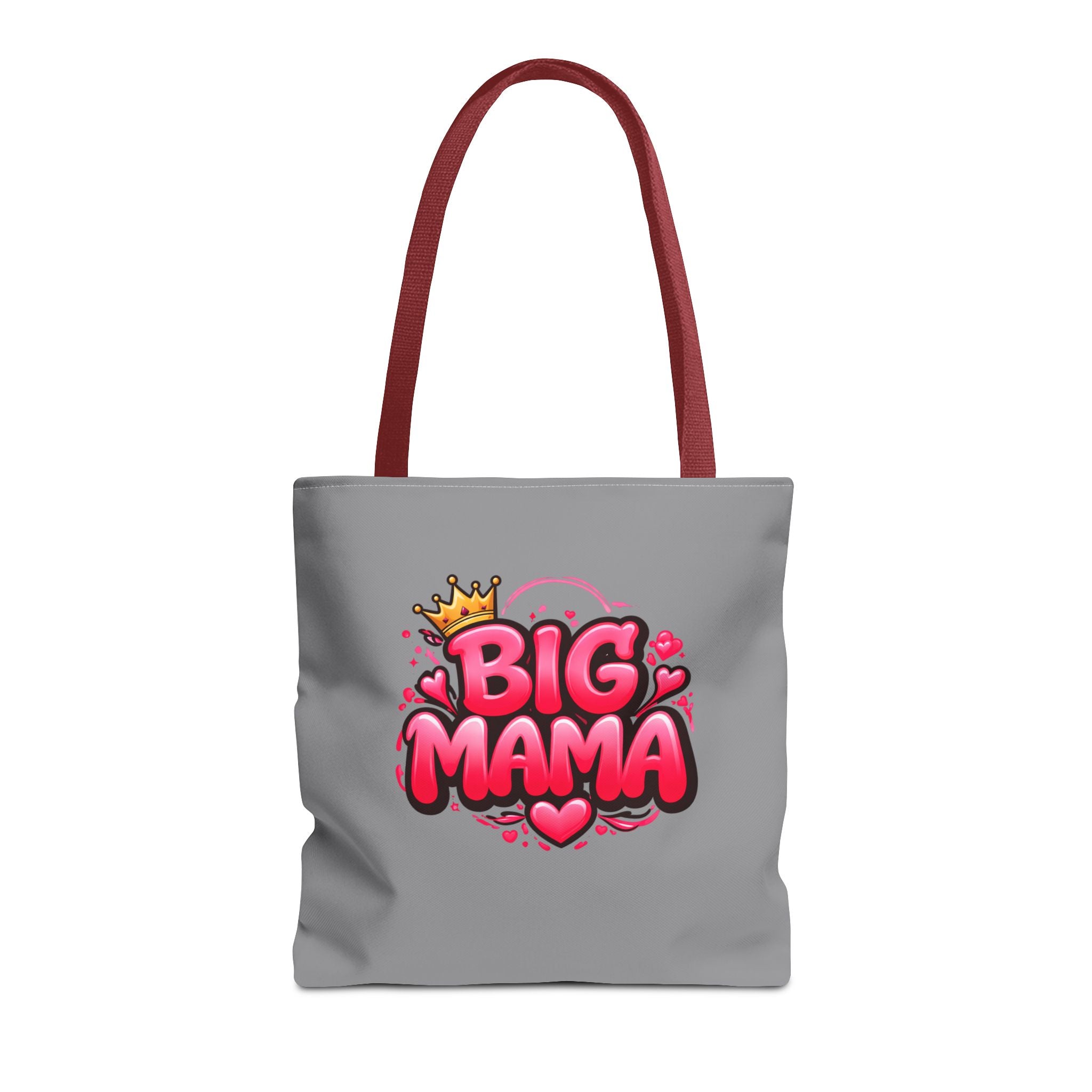 Big Mama Tote Bag — Cute Pink Crown Graphic Tote for Moms, Mother’s Day Gift