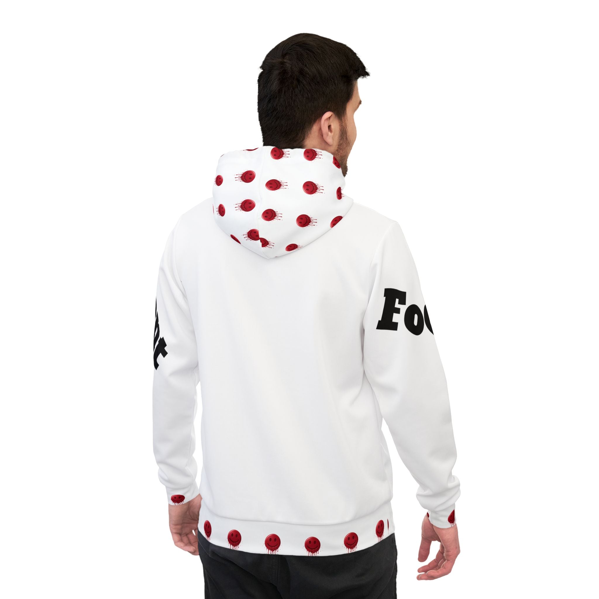 White-Polka Dot Echo 23 Athletic Hoodie