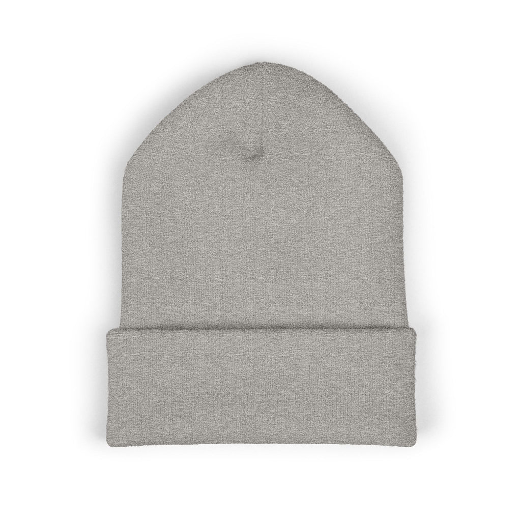 Embroidered 'Echo23' Classic Cuffed Beanie — Cozy Streetwear Knit Hat