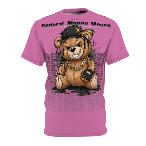 Bear Streetwear Tee — "Federal Money Moves" Graphic T‑Shirt