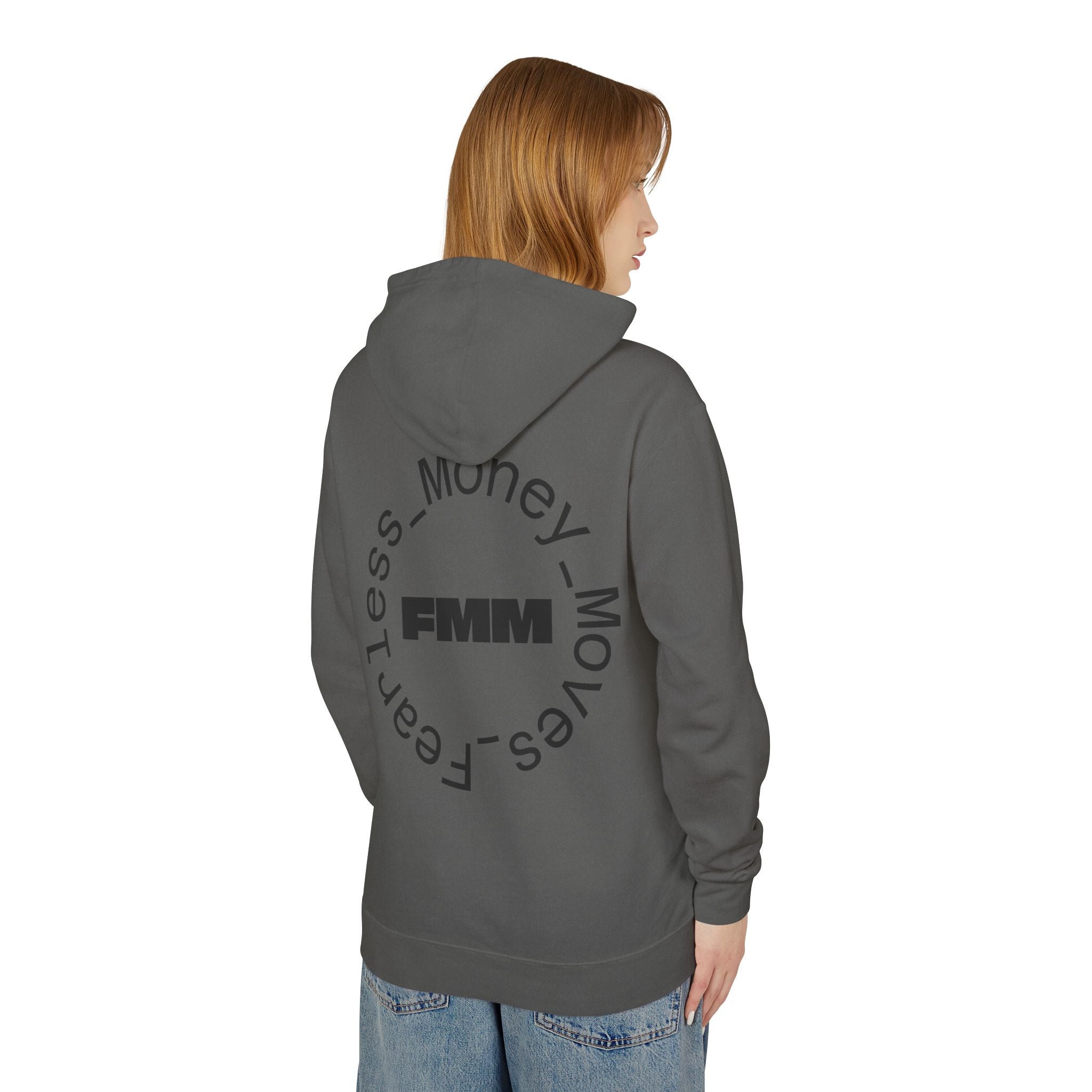 FMM Cash Pile Hoodie — Fearless Money Moves Graphic Hooded Sweatshirt