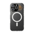 Clear Magnetic Phone Case — "Queen" Crown Design, Impact-Resistant