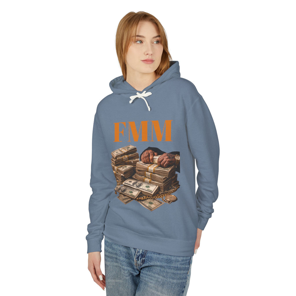 FMM Cash Pile Hoodie — Fearless Money Moves Graphic Hooded Sweatshirt