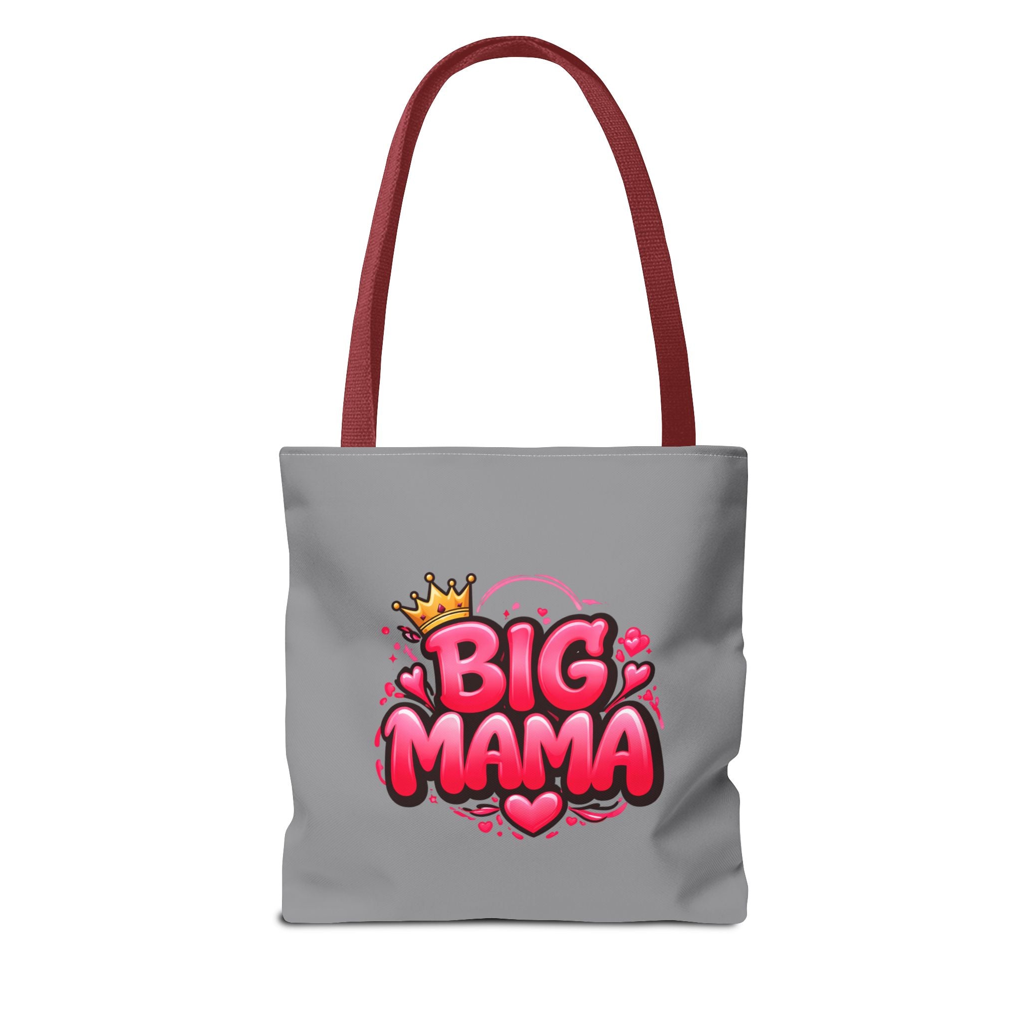 Big Mama Tote Bag — Cute Pink Crown Graphic Tote for Moms, Mother’s Day Gift