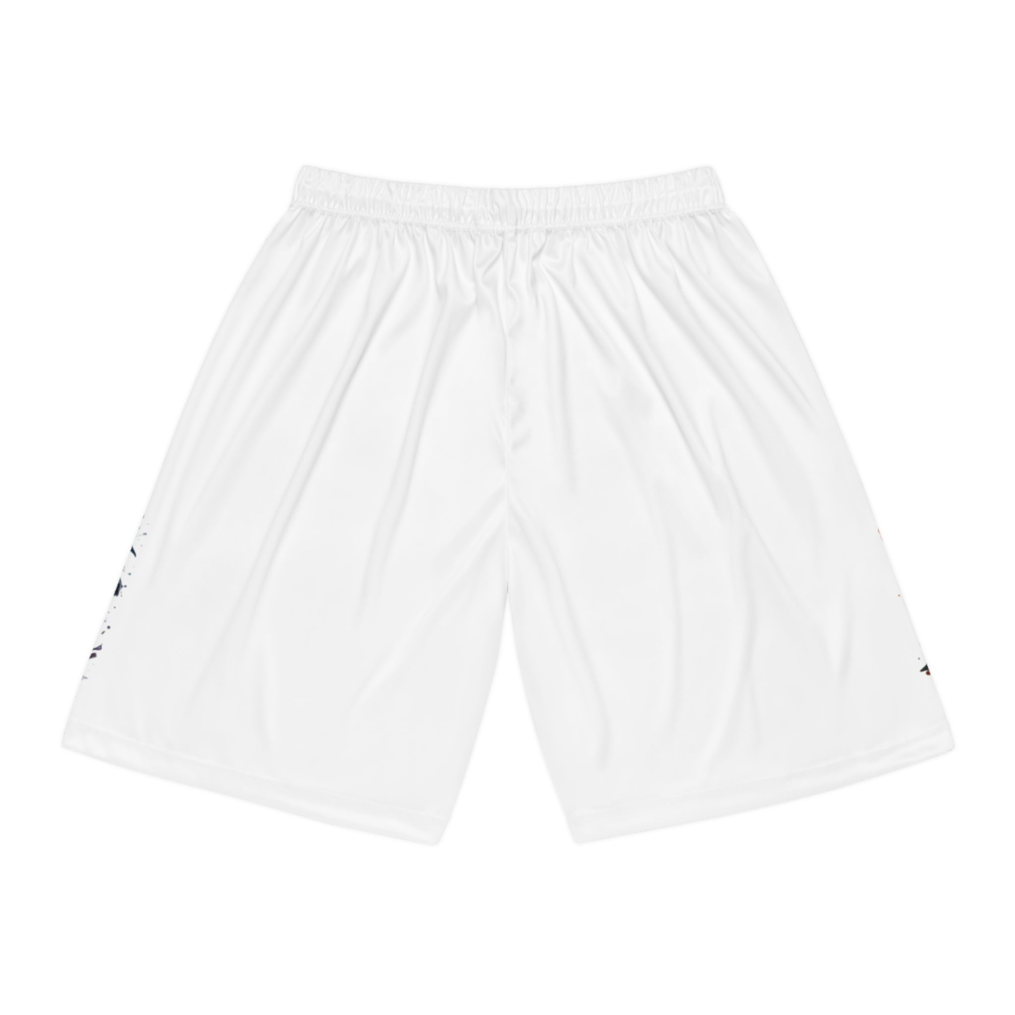 Basketball Shorts — Bold Tiger Skull & Dragon All-Over Print