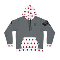 Gray-PolkaDot Echo 23 Athletic Hoodie