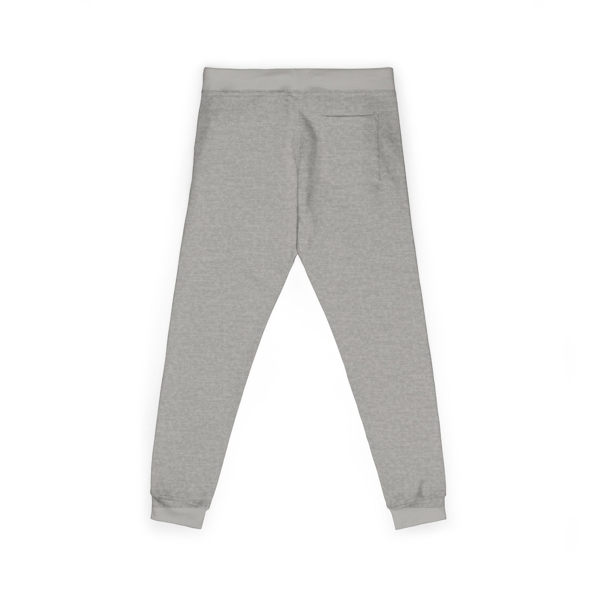 Embroidered 'Echo23' Fleece Sweatpants — Cozy White Joggers