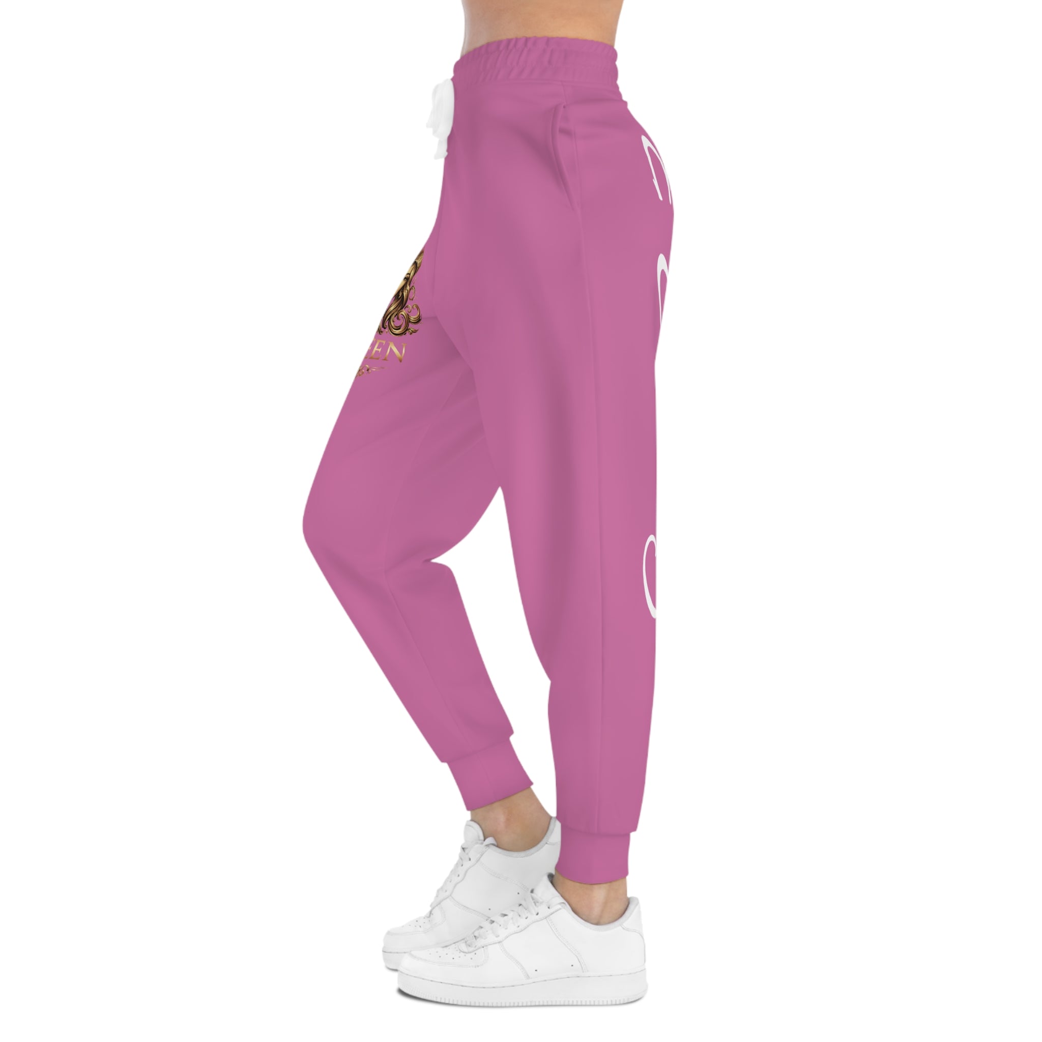 Queen Graphic Joggers — Personalized 'Echo23' Pink Athletic Sweatpants