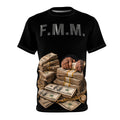 FMM Money Stacks Tee — Graphic All-Over Print Shirt