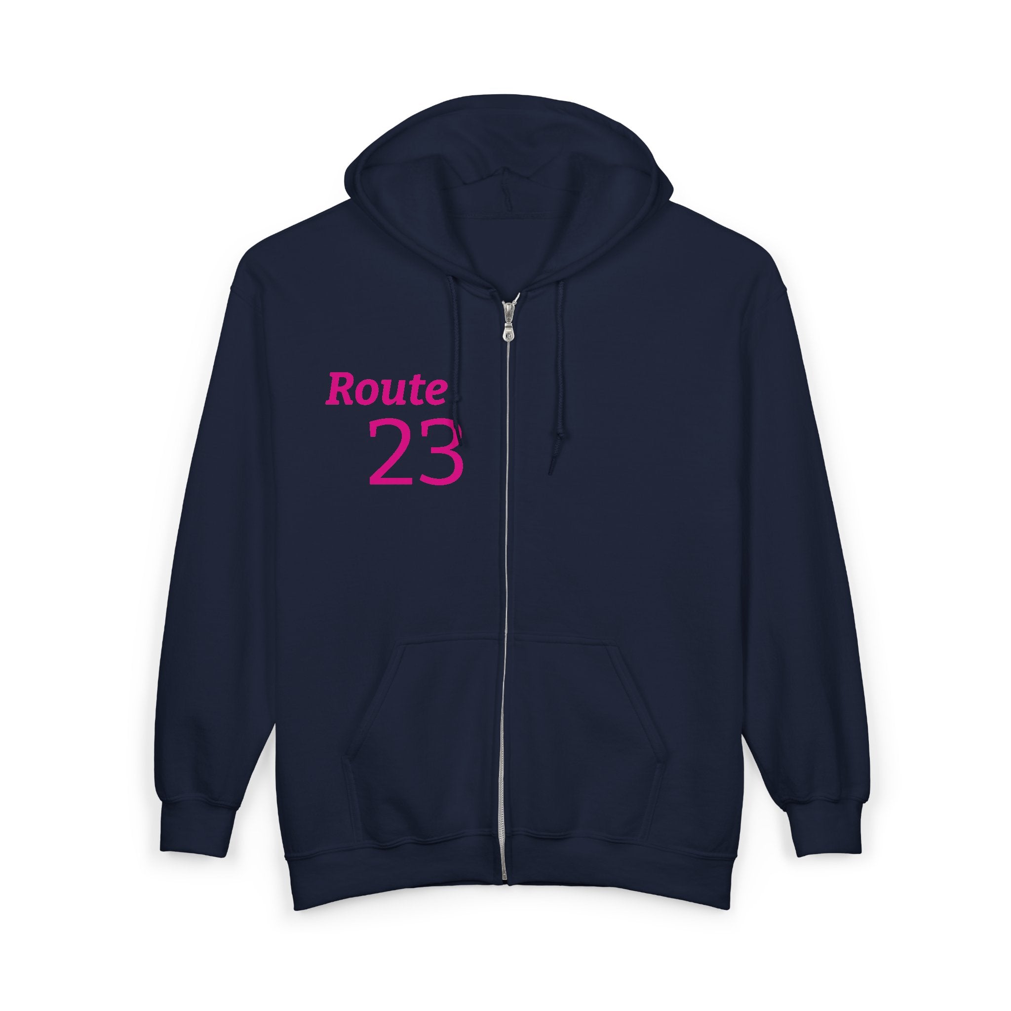 Born to Slay Full-Zip Hoodie – Route 23 Graphic Zip-Up