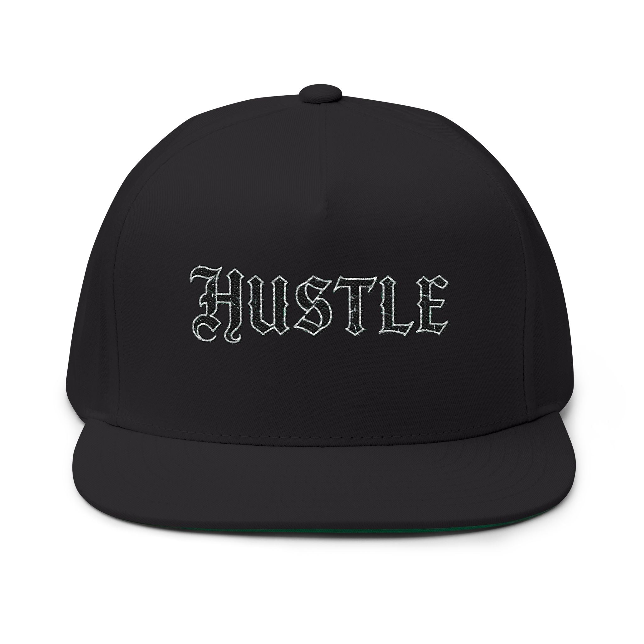 Flat Bill Cap (Embroidery)