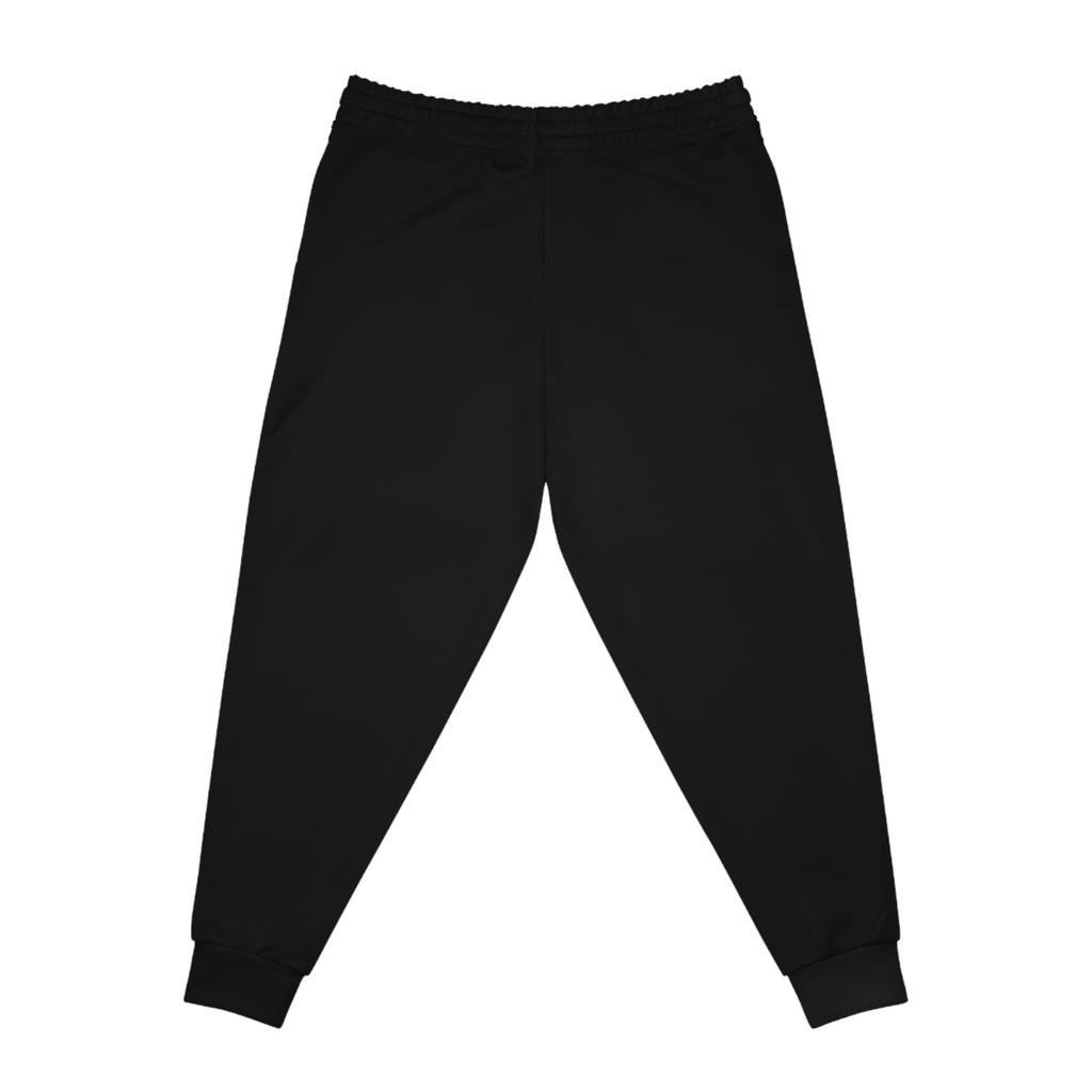 Athletic Joggers — 'Already Chosen' Beach Graphic Sweatpants with Stay Down Side Text