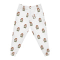 Mushroom Pattern Athletic Joggers — Botanical Graphic AOP Sweatpants