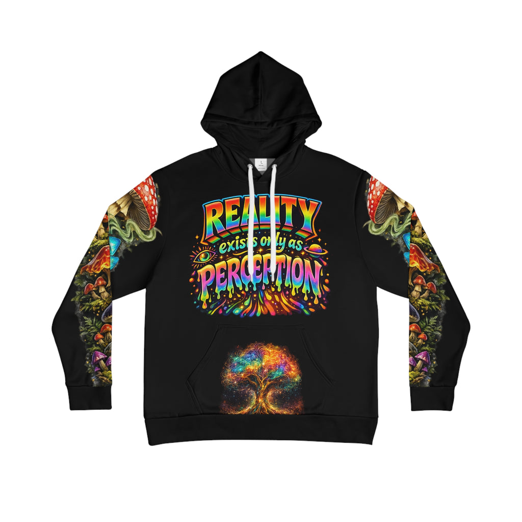 Psychedelic "Reality is Only as Perception" Hoodie