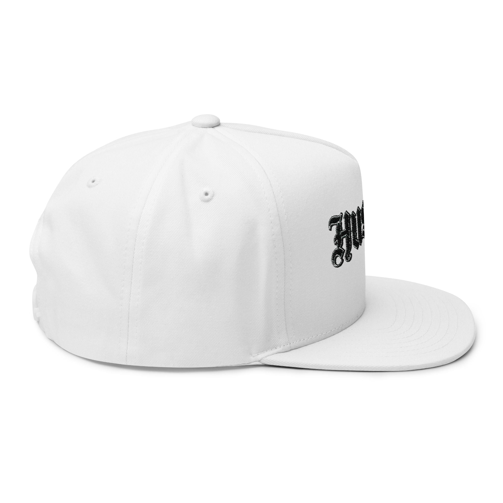 Flat Bill Cap (Embroidery)