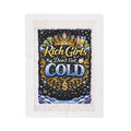 Rich Girls Don't Get Cold Velveteen Plush Blanket — Luxury Sherpa Throw for Cozy Winter Nights