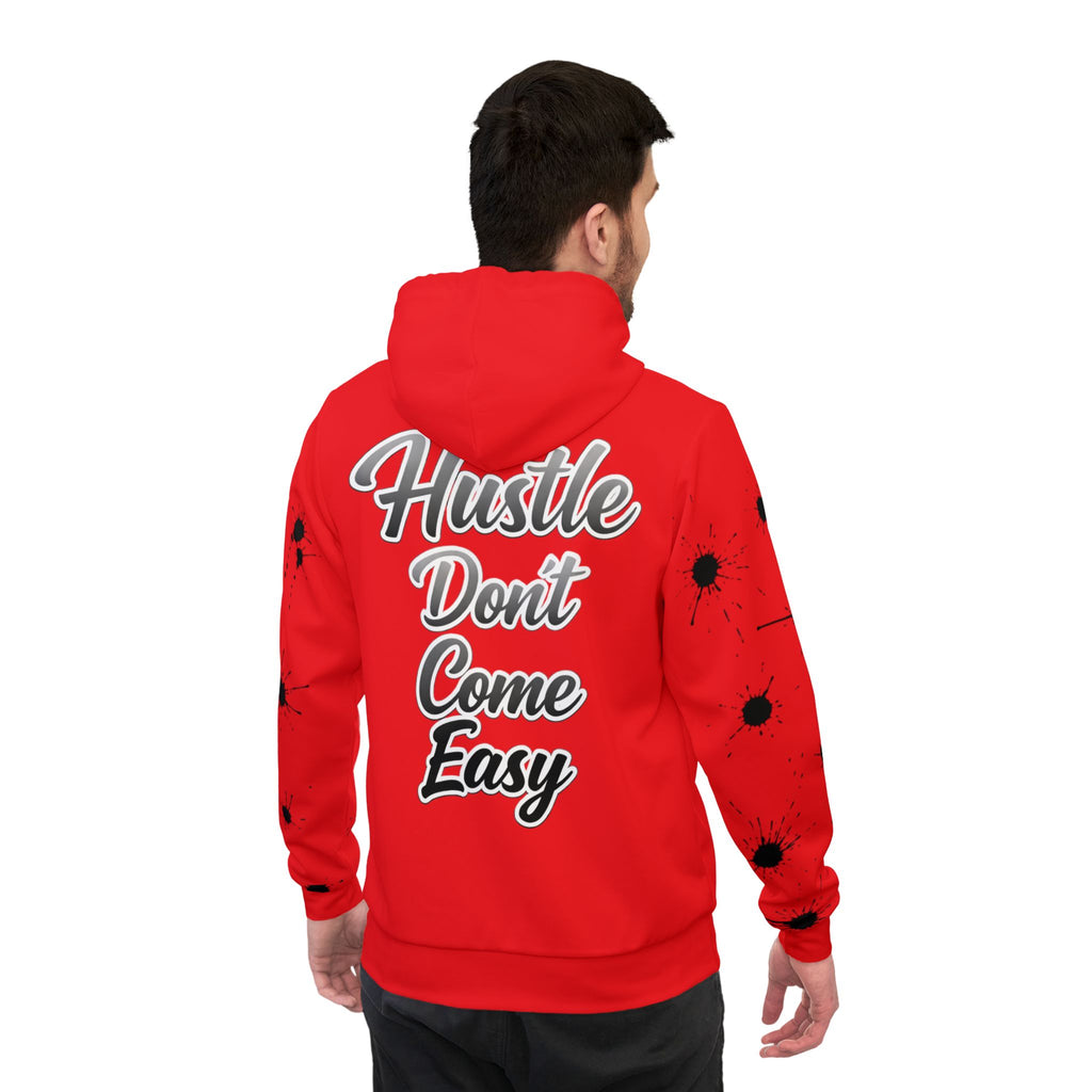 Hustle Don't Come Easy Athletic Hoodie — Motivational Pullover for Gym & Streetwear