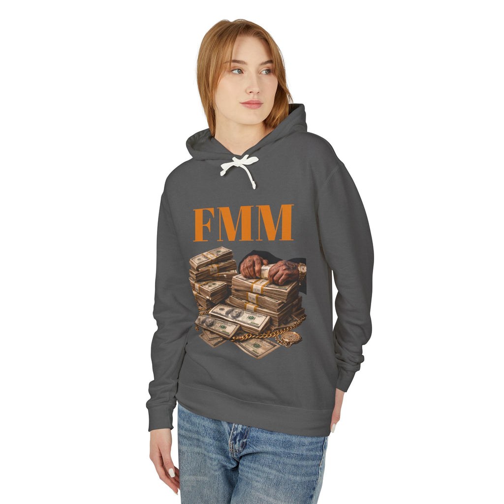 FMM Cash Pile Hoodie — Fearless Money Moves Graphic Hooded Sweatshirt