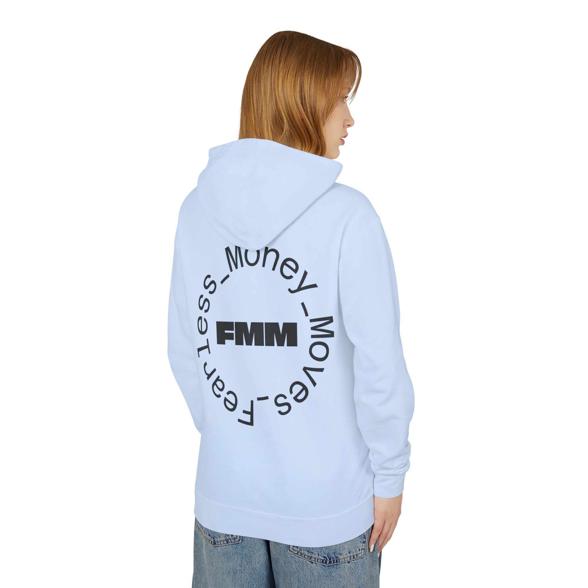 FMM Cash Pile Hoodie — Fearless Money Moves Graphic Hooded Sweatshirt