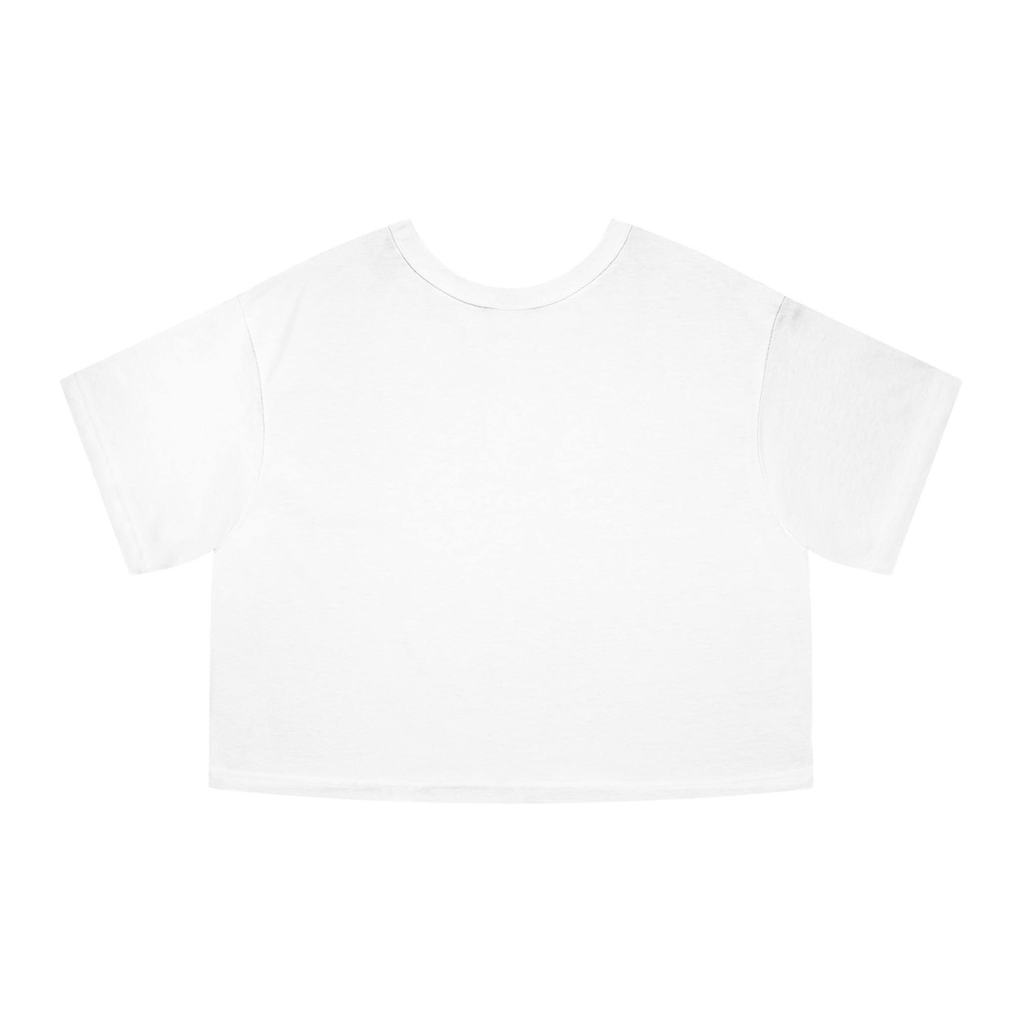Cropped T-Shirt — "Never Let Your Crown Tilt" Black Women Empowerment Graphic