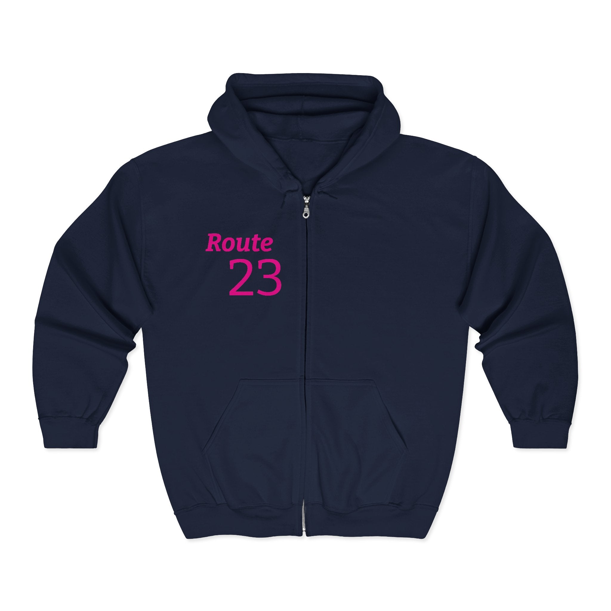 Born to Slay Full-Zip Hoodie – Route 23 Graphic Zip-Up