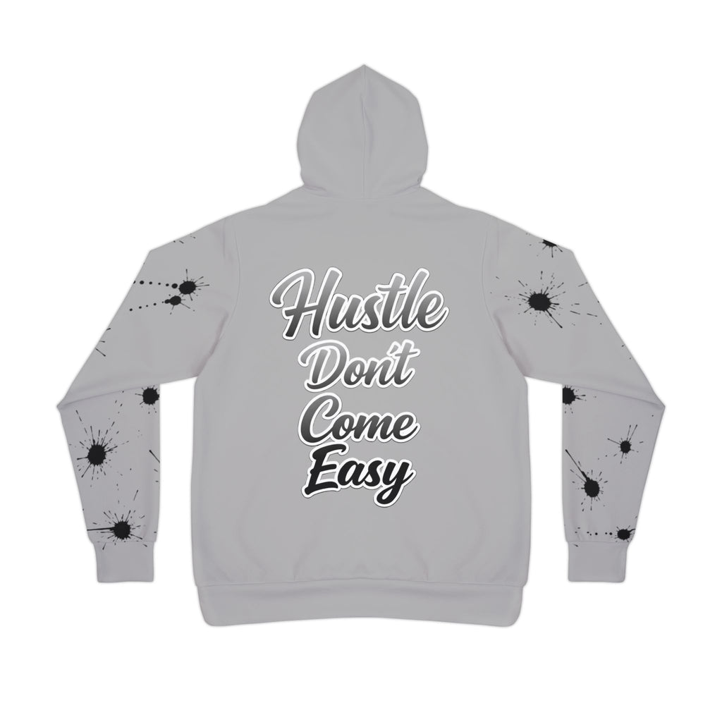 Hustle Don't Come Easy Athletic Hoodie — Motivational Pullover for Gym & Streetwear