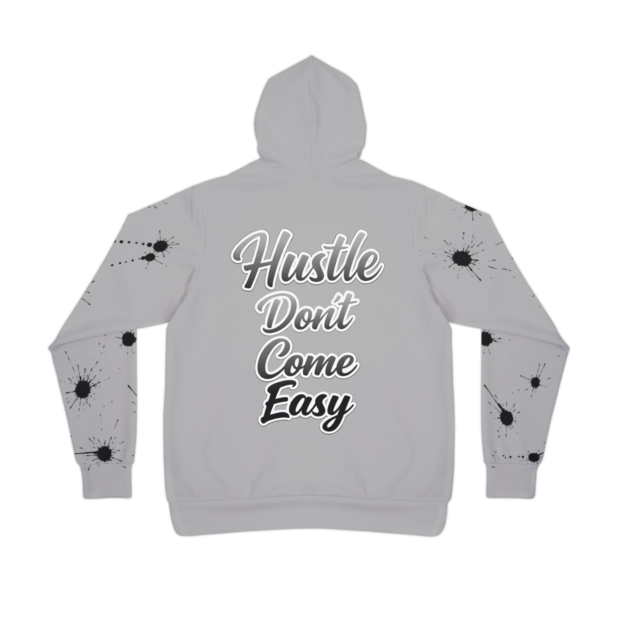 Hustle Don't Come Easy Athletic Hoodie — Motivational Pullover for Gym & Streetwear