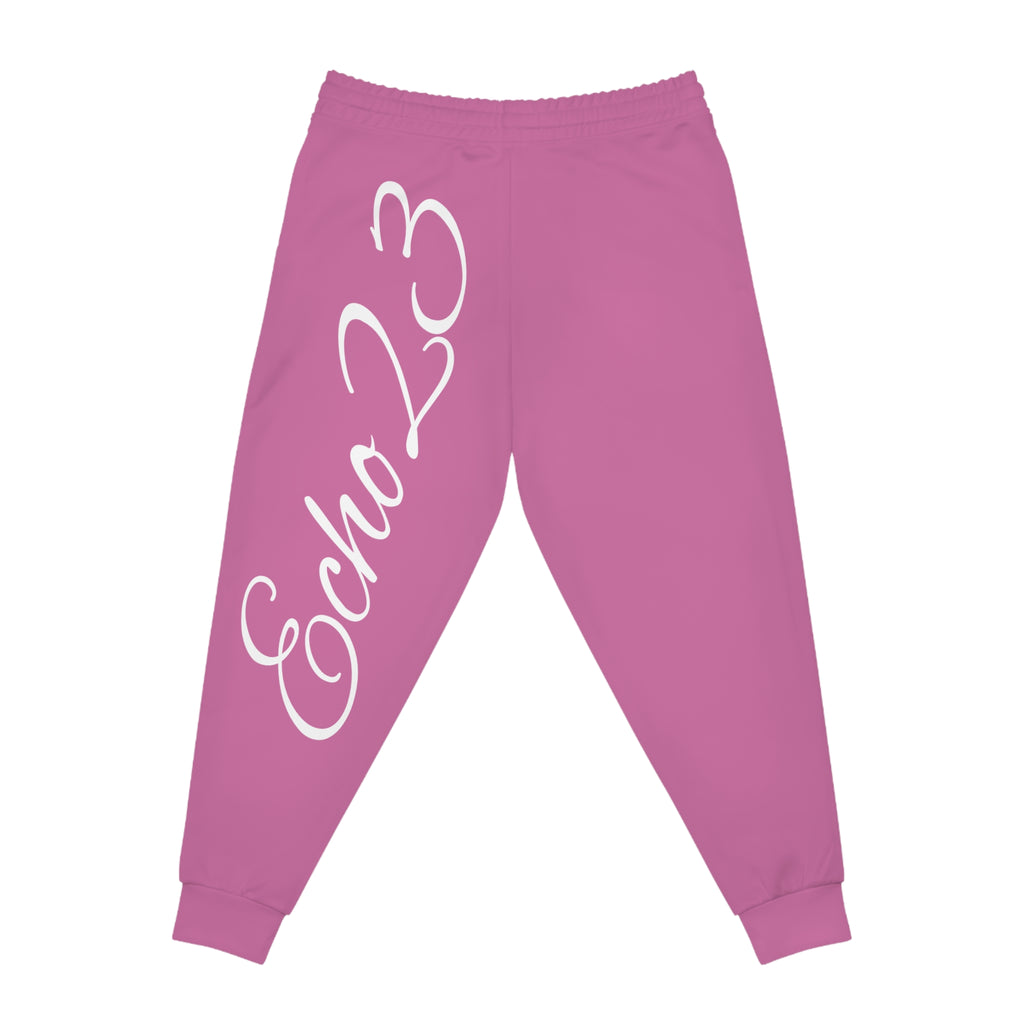 Queen Graphic Joggers — Personalized 'Echo23' Pink Athletic Sweatpants