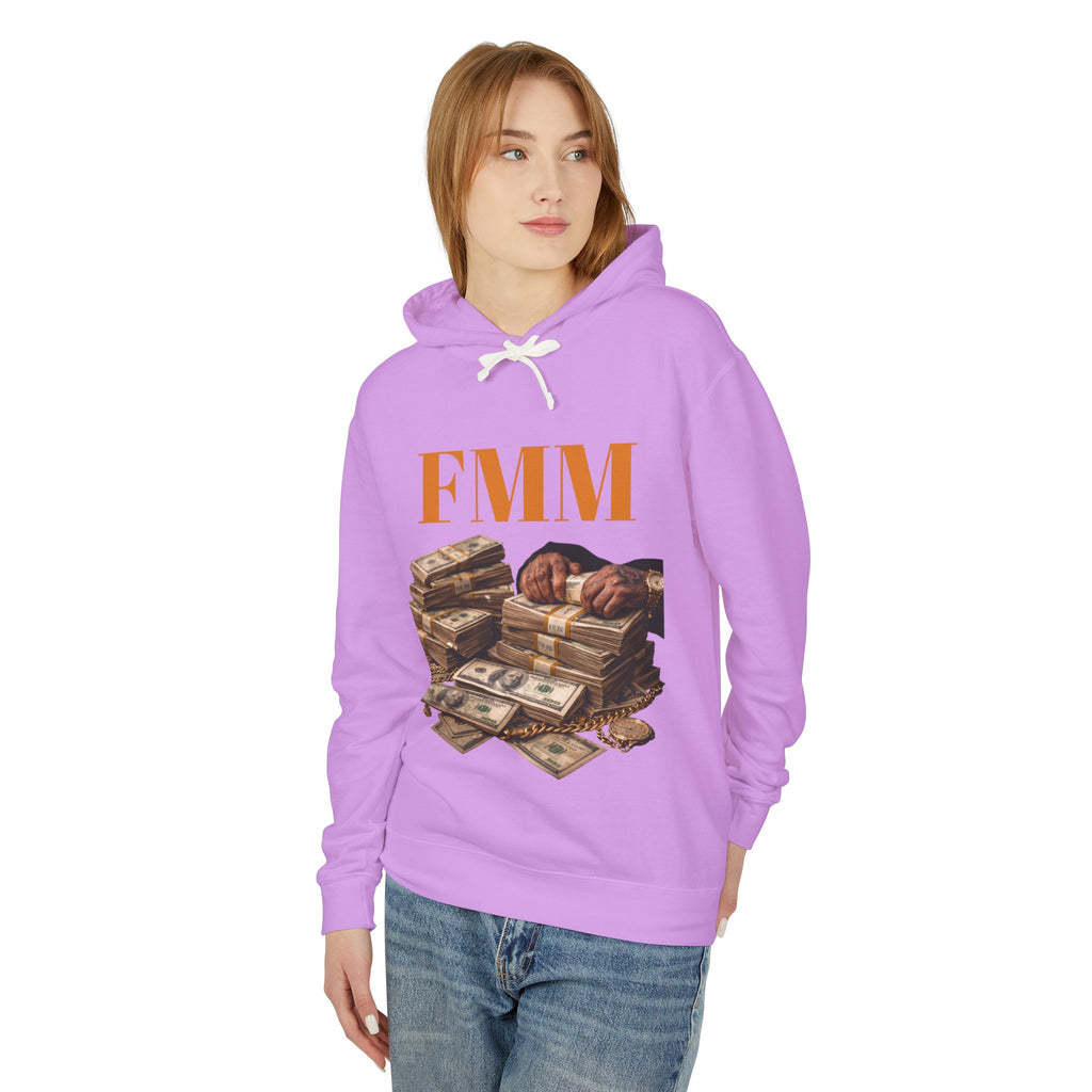 FMM Cash Pile Hoodie — Fearless Money Moves Graphic Hooded Sweatshirt