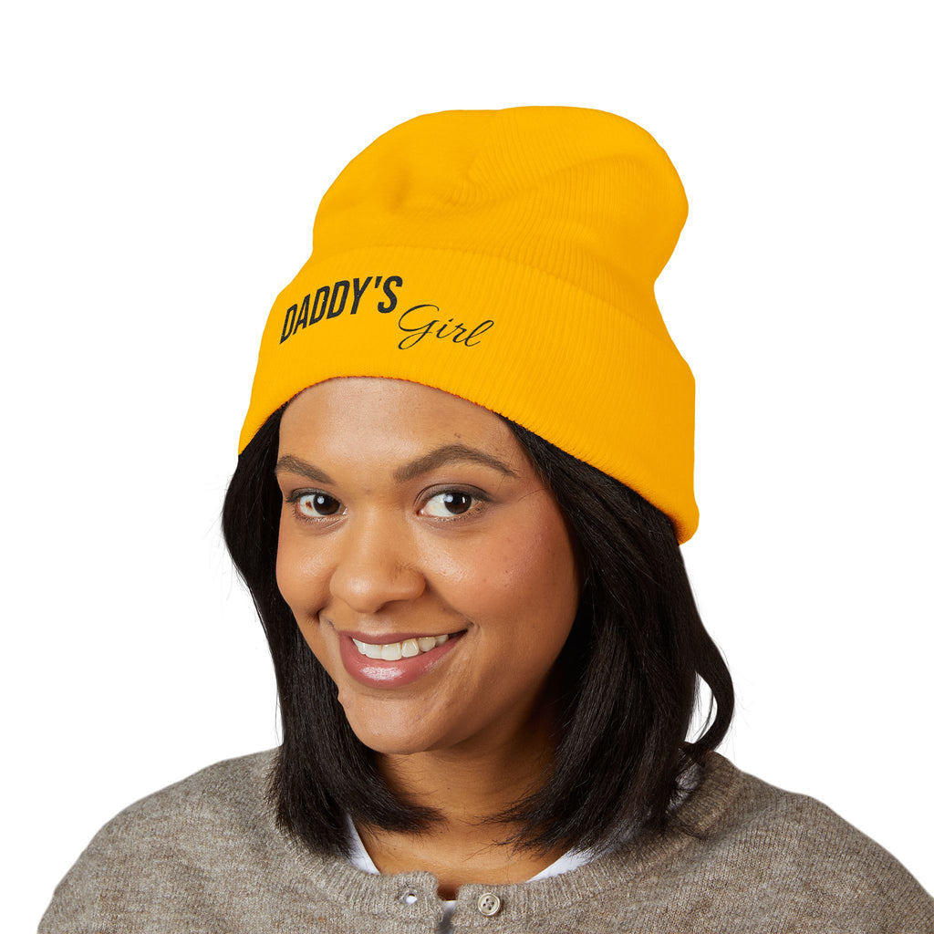 Daughter Beanie Embroidered Cuffed Beanie