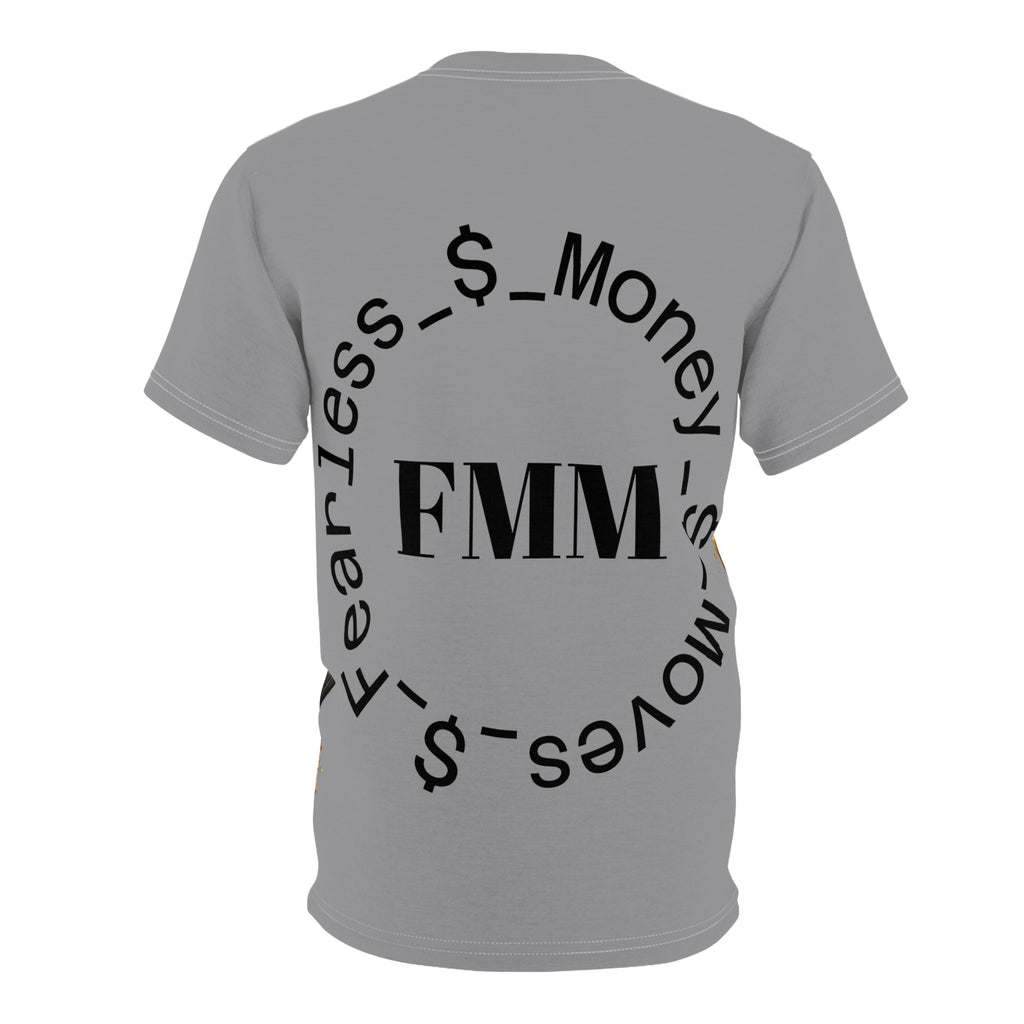 Skull Hustle All-Over Print Tee — Money, Chains & No.23 Urban Graphic Shirt