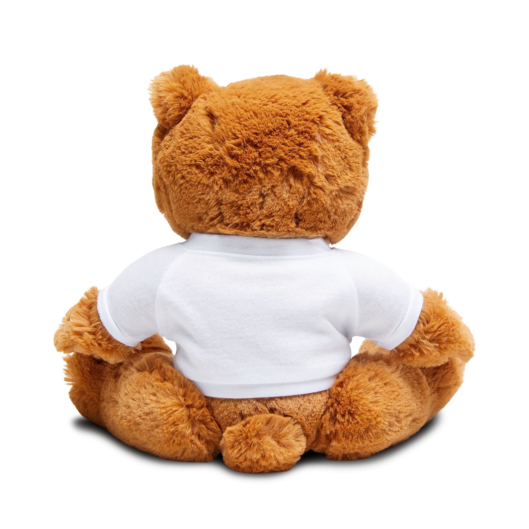Give Me Cuddles Plush Teddy Bear with T-Shirt — Cute Gift for Kids & Valentines