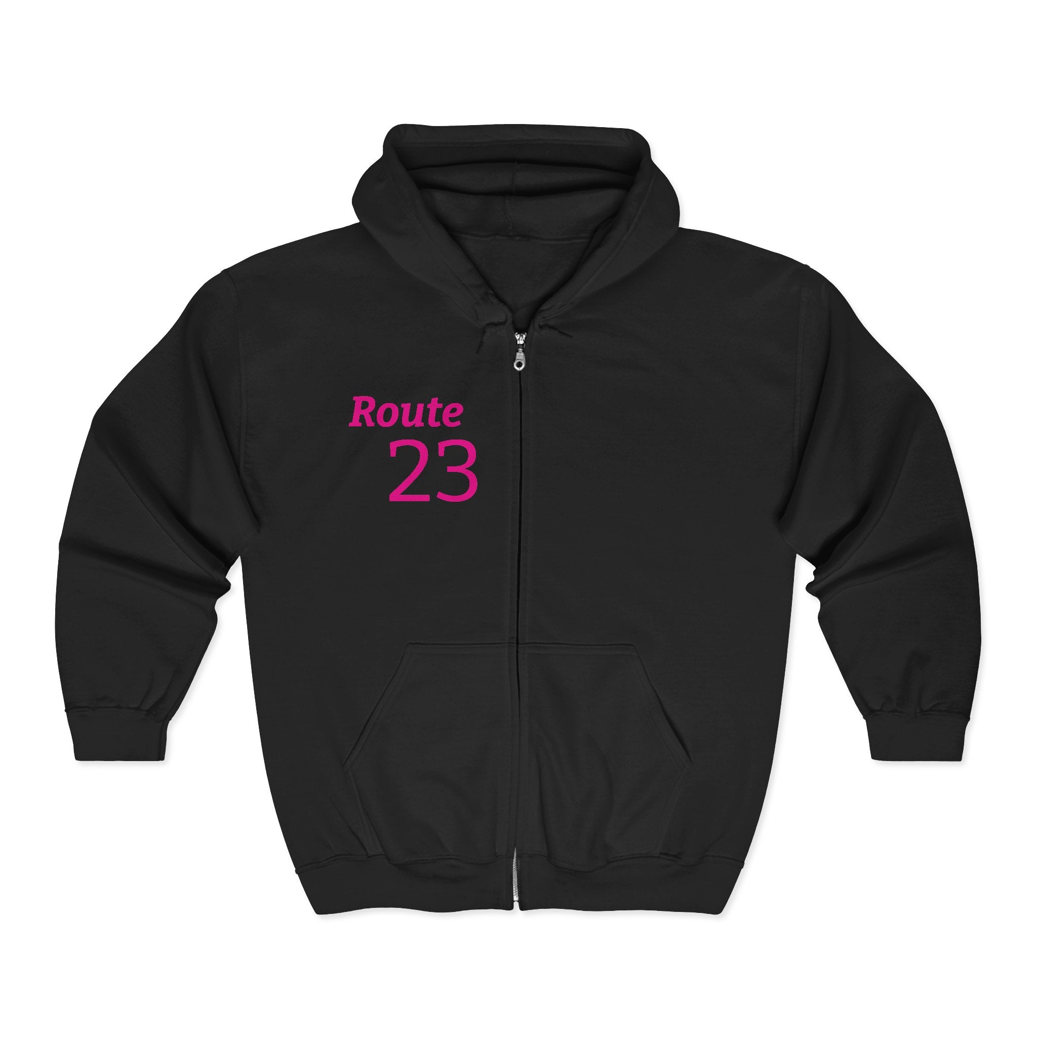 Born to Slay Full-Zip Hoodie – Route 23 Graphic Zip-Up