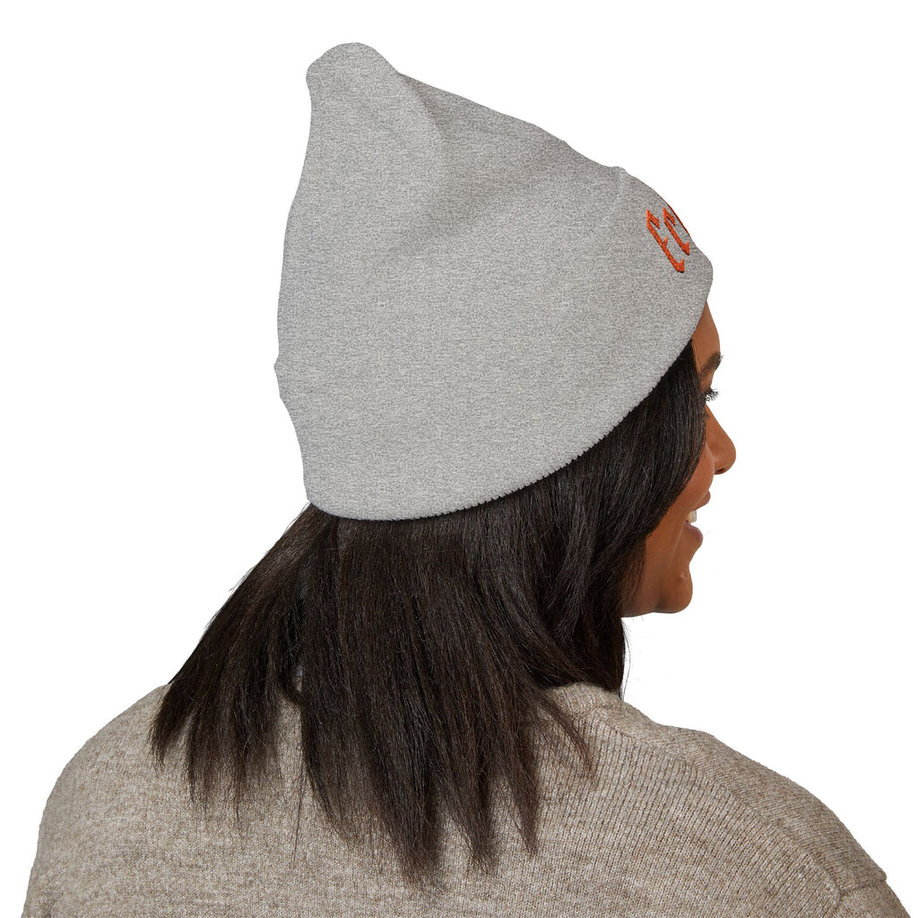 Embroidered 'Echo23' Classic Cuffed Beanie — Cozy Streetwear Knit Hat